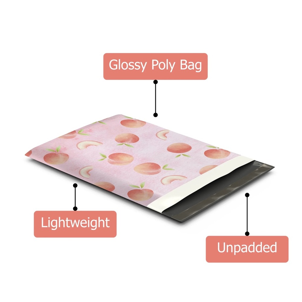 Peach ๐ Poly Mailerโs 10x13 Pack of 25 - Picture 6 of 10